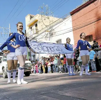  ?? Foto/especial ?? Todo listo para el desfile.