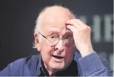  ?? ?? El científico británico Peter Higgs, premio nobel de física 2013.