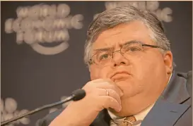  ?? Foto: wef ?? Agustín Carstens, gobernador del Banco de México.