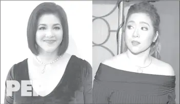  ??  ?? Angeline Quinto replies to netizens who commented that ABS-CBN "neophyte" singers, like her, are threatened by Regine Velasquez's transfer to the Kapamilya network.