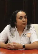  ?? REDACCIÓN ?? Profesora Yesenia Sánchez.