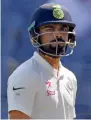  ??  ?? India captain Virat Kohli.