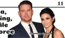  ??  ?? Channing at Jenna