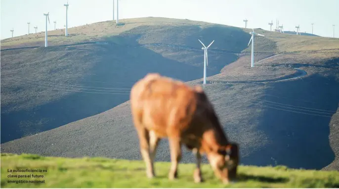  ?? EFE ?? La autosufici­encia es clave para el futuro energético nacional