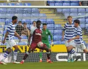  ?? ?? Reading v West Ham United in pre-season in July 2021 Pictures: Steve Smyth