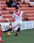  ??  ?? New role Airdrie’s Sean Crighton