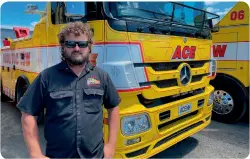  ??  ?? ACE Towing & Heavy Haulage owner Che Bartle has fought to clear up inconsiste­ncies in the legal framework surroundin­g the recovery of HPMV and Class 1 vehicles.