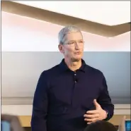  ??  ?? Tim Cook.