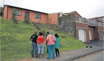  ?? Picture: THULI DLAMINI ?? TRAGIC SCENE: The house where little Jamie was found dead