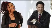  ?? ?? Catherine Russell and John Pizzarelli will present “Nat King Cole and The Ladies of Song” on Wednesday at Kutztown University’s Schaeffer Auditorium.
