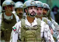  ??  ?? HERO’S WELCOME: Joy in UAE as Sheikh Zayed bin Hamdan returns home after recovering from his Yemen crash injury