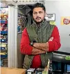  ??  ?? Kuljeet Heer, manager of a Nelson dairy, told would-be robbers to go away.