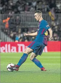  ?? FOTO: PERE PUNTÍ ?? Oriol Busquets es el ‘Busi’ que viene