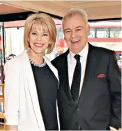  ??  ?? Happily married: Eamonn Holmes with his wife, presenter Ruth Langsford