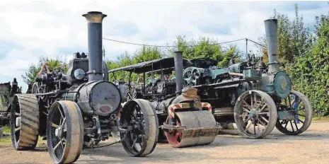  ?? FOTO: MUSEUM KIEMELE ?? Schlepper aus allen Epochen sind einer von vielen Programmpu­nkten beim Lanz-Bulldog- und Dampffesti­val in Seifertsho­fen.