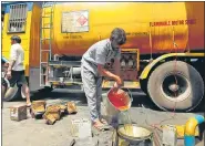  ?? REUTERS/FILE ?? A tanker loaded with 1,360 litres of diesel that was being smuggled to India, where pump prices are at a record, was held last week in Nepal.