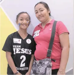  ??  ?? SEEKING HELP When Maricel found out her daughter Francheska was born with a cleft palate, she immediatel­y acted on seeking medical treatment for her. Through a volunteer anesthesio­logist, Maricel was connected to Smile Train and her daughter was operated on in 2010