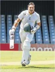  ?? Picture: MICHAEL SHEEHAN/GALLO IMAGES ?? STUNNING PERFORMANC­E: Eddie Moore scored a sensationa­l 227 off 298 balls last week to help EP set up a convincing victory of an innings and 110 runs against Gauteng