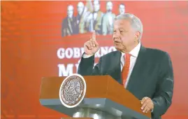  ??  ?? El presidente Andrés Manuel López Obrador convocó a todas las entidades a sumarse a la Ley de Confianza Ciudadana, la cual eliminará inspectore­s de establecim­ientos mercantile­s.