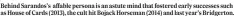  ??  ?? Behind Sarandos’s affable persona is an astute mind that fostered early successes such as House of Cards (2013), the cult hit Bojack Horseman (2014) and last year’s Bridgerton.