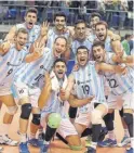  ?? Fivb ?? El festejo argentino