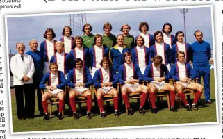  ?? PA ?? Finest hour: Carlisle’s promotion-winning squad from 1974