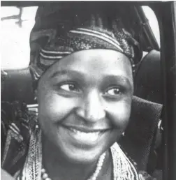  ?? PICTURE: INDEPENDEN­T ARCHIVES ?? UNBROKEN: Winnie Madikizela-Mandela.