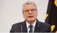  ??  ?? Anfang Februar wird in Deutschlan­d ein neuer Bundespräs­ident gewählt. Joachim Gauck tritt nicht mehr an.