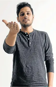  ??  ?? HAHA-LAAL: Stand-up comedian Simmi Areff will be performing in the Durban show ‘Make Salaam and Laugh’