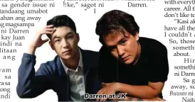  ??  ?? Darren at JK