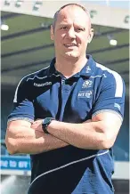  ??  ?? Scotland U20s coach John Dalziel.