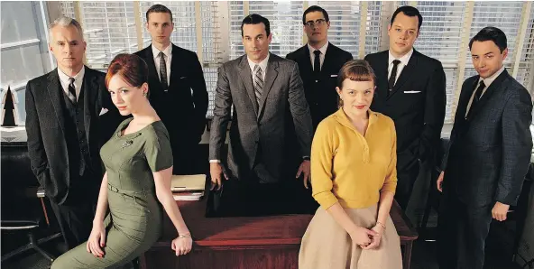 ?? LIONSGATE ENTERTAINM­ENT ?? A new 1,000-page book set contains photos and portraits from the award-winning AMC series Mad Men, along with script pages, interviews and obscure details. The series ran for seven seasons before wrapping up in 2015.