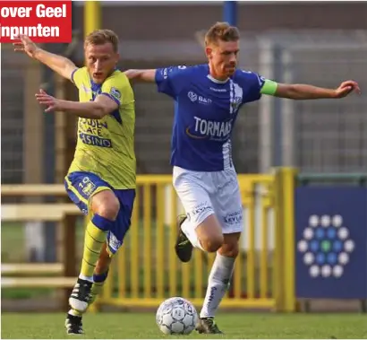  ?? FOTO JG ?? Roman Bezus, wiens optie in zijn contract niet gelicht werd, speelde zaterdag opnieuw mee bij STVV.