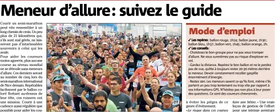  ?? (Photo Cyril Dodergny) ?? Près de  participan­ts sont attendus demain pour le Nice Running Day.