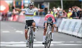  ??  ?? Le maillot arc-en-ciel français s’est récemment adjugé la Flèche brabançonn­e.