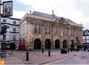  ??  ?? 3
3 The Shire Hall in Agincourt Square, Monmouth