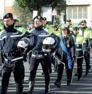  ??  ?? Polizia municipale
Il corpo in cinque anni è molto cambiato (foto Errebi)