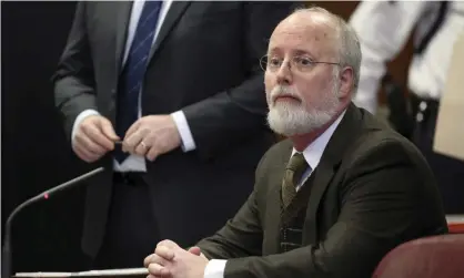  ?? Photograph: Alec Tabak/AP ?? Robert Hadden appears in Manhattan supreme court in New York in 2016.