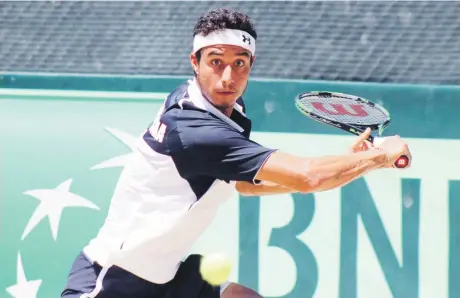  ??  ?? Roberto Cid estará buscando clasificar para el Roland Garros.