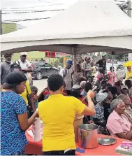  ??  ?? Pensioners from the Western District were treated to a day filled with gifts, entertainm­ent, pep talks, refreshmen­ts, and more. In return, they shared some of their experience with all in attendance.