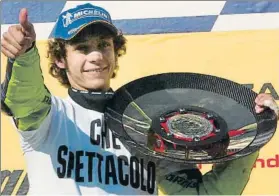  ?? FOTO: MOTOGP.COM ?? Valentino Rossi se coronó en Phillip Island en su primer año con Yamaha