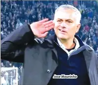  ??  ?? Jose Mourinho