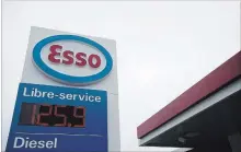  ?? GRAHAM HUGHES THE CANADIAN PRESS ?? Loblaw and Imperial Oil Ltd. have signed a deal that will allow PC Optimum members to earn points at more than 1,800 Esso gas stations.