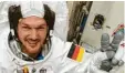  ?? Foto: ESA, Alexander Gerst, dpa ?? Alexander Gerst – „Astro Alex“– auf der ISS.EU-VERORDNUNG Hörbiger: