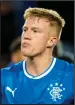  ??  ?? Ross McCrorie never let mistake affect him