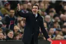  ?? Shaun Botterill/Getty Images ?? Unai Emery marked his 1,000th match as a manager with a victory. Photograph: