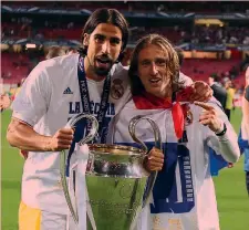  ?? AP ?? CHAMPIONS 2014 REAL MADRID Sami Khedira vince la Decima contro l’Atletico Madrid