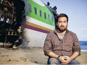  ??  ?? LOST, NOT FORGOTTEN: Brian Sacca as Danny in season 1. Wrecked