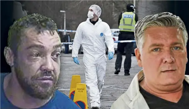  ?? ?? ATTACK: Stuart Quinn stabbed Good Samaritan Alan Geddes 40 times.