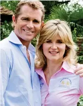  ??  ?? Divorced: Bovey and Anthea Turner